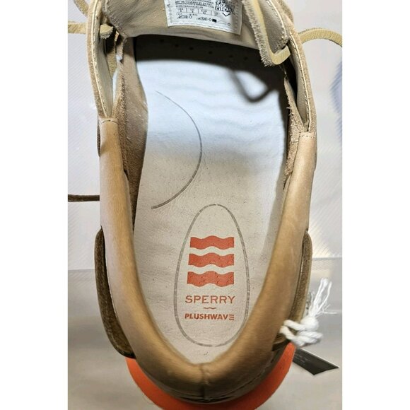 Sperry  Men's Top  Sider A/O Plushwave 2.0  Sand  Boat  Shoes  Size 9 M - Picture 13 of 16
